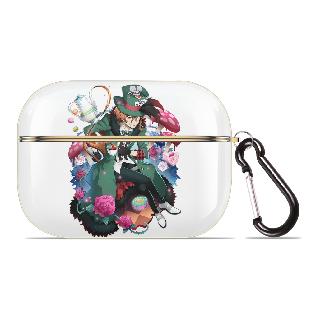 （画像用） 文豪ストレイドッグス Bungo Stray Dogs 【AirPods Pro用】ハードシェル保護ケース｜耐衝撃・防指紋・カラビナ付き商品仕様