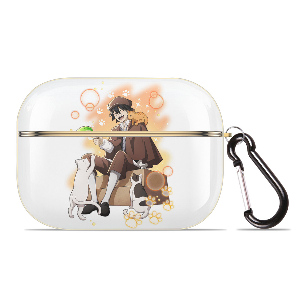 （画像用） 文豪ストレイドッグス Bungo Stray Dogs 【AirPods Pro用】ハードシェル保護ケース｜耐衝撃・防指紋・カラビナ付き商品仕様