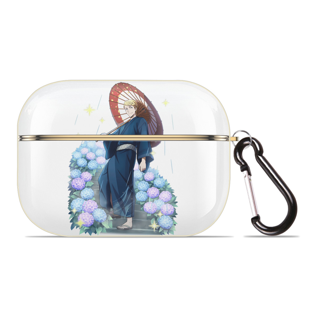（画像用） 文豪ストレイドッグス Bungo Stray Dogs 【AirPods Pro用】ハードシェル保護ケース｜耐衝撃・防指紋・カラビナ付き商品仕様