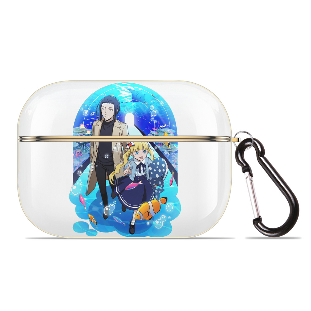 （画像用） 文豪ストレイドッグス Bungo Stray Dogs 【AirPods Pro用】ハードシェル保護ケース｜耐衝撃・防指紋・カラビナ付き商品仕様
