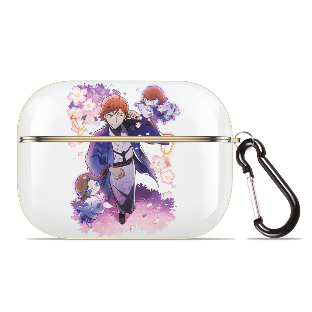 （画像用） 文豪ストレイドッグス Bungo Stray Dogs 【AirPods Pro用】ハードシェル保護ケース｜耐衝撃・防指紋・カラビナ付き商品仕様
