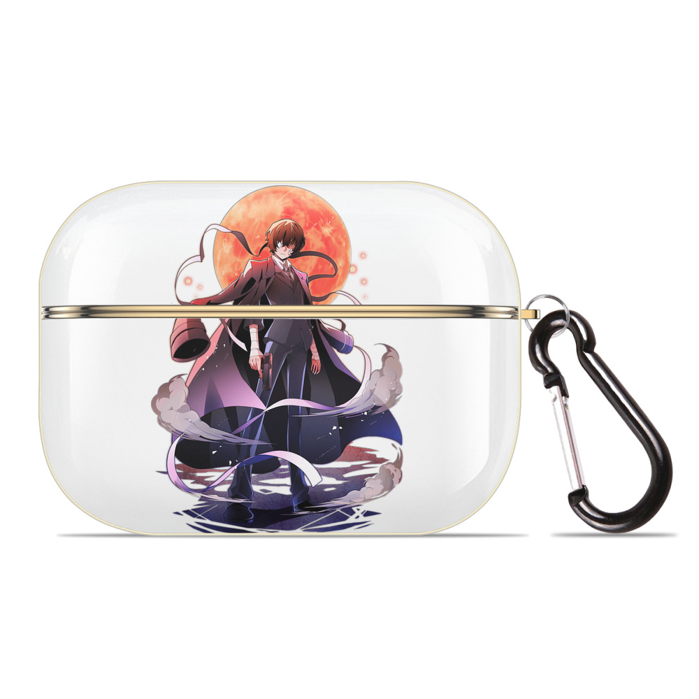 （画像用） 文豪ストレイドッグス Bungo Stray Dogs 【AirPods Pro用】ハードシェル保護ケース｜耐衝撃・防指紋・カラビナ付き商品仕様