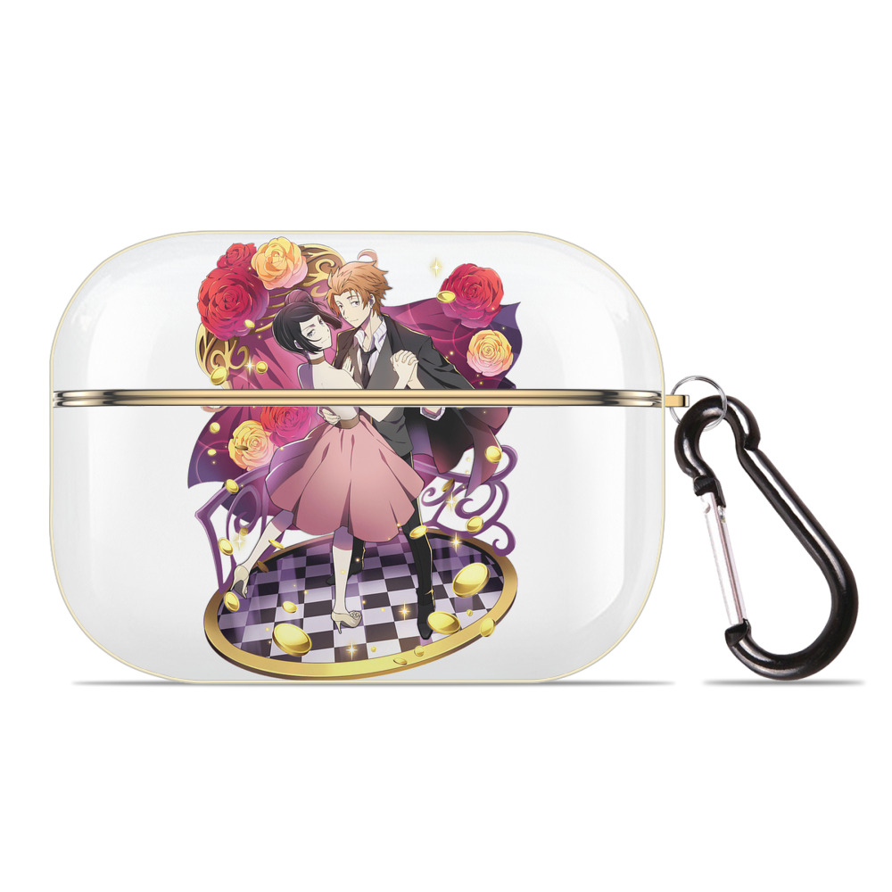 （画像用） 文豪ストレイドッグス Bungo Stray Dogs 【AirPods Pro用】ハードシェル保護ケース｜耐衝撃・防指紋・カラビナ付き商品仕様