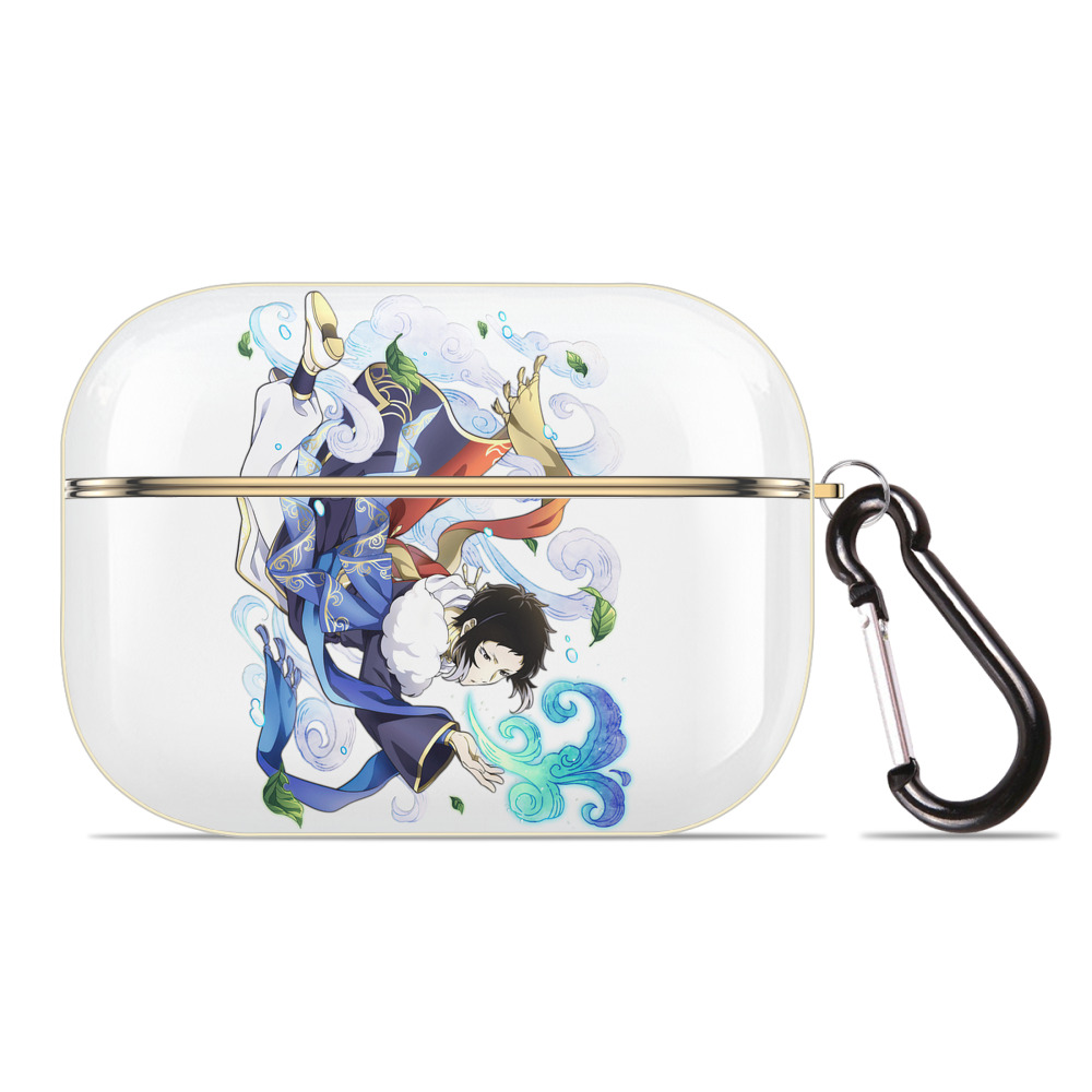 （画像用） 文豪ストレイドッグス Bungo Stray Dogs 【AirPods Pro用】ハードシェル保護ケース｜耐衝撃・防指紋・カラビナ付き商品仕様