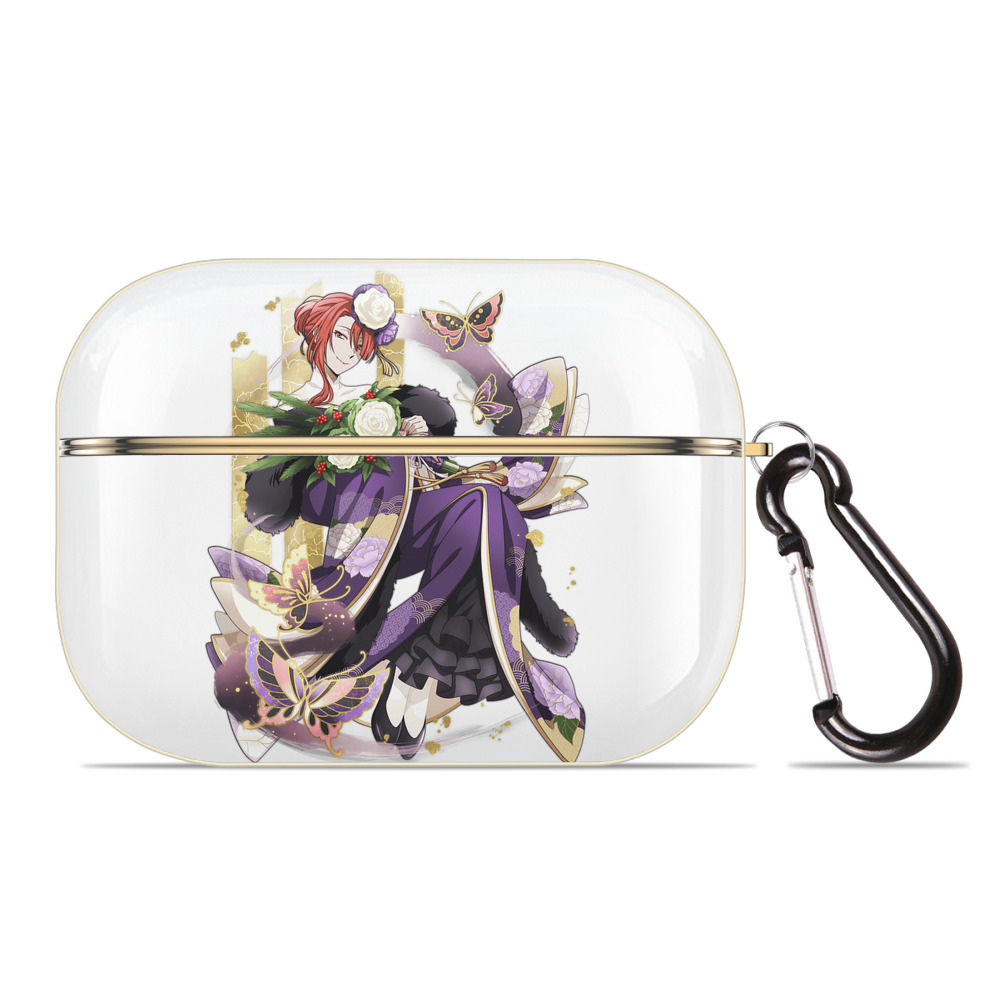 （画像用） 文豪ストレイドッグス Bungo Stray Dogs 【AirPods Pro用】ハードシェル保護ケース｜耐衝撃・防指紋・カラビナ付き商品仕様