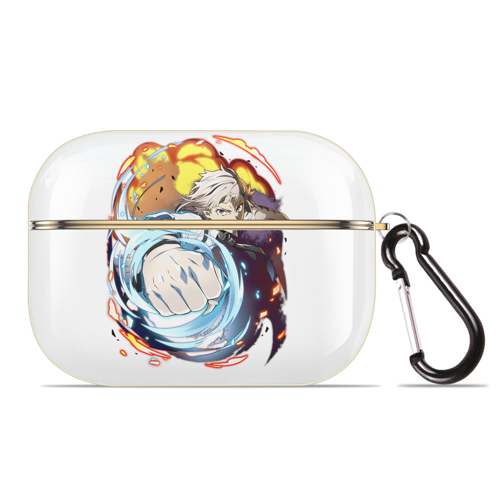 （画像用） 文豪ストレイドッグス Bungo Stray Dogs 【AirPods Pro用】ハードシェル保護ケース｜耐衝撃・防指紋・カラビナ付き商品仕様