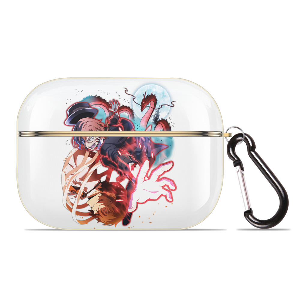（画像用） 文豪ストレイドッグス Bungo Stray Dogs 【AirPods Pro用】ハードシェル保護ケース｜耐衝撃・防指紋・カラビナ付き商品仕様