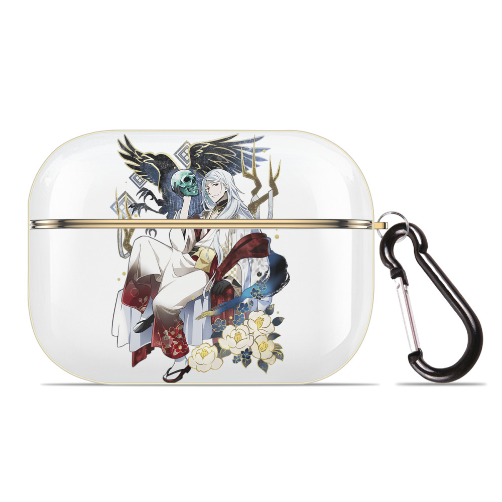 （画像用） 文豪ストレイドッグス Bungo Stray Dogs 【AirPods Pro用】ハードシェル保護ケース｜耐衝撃・防指紋・カラビナ付き商品仕様