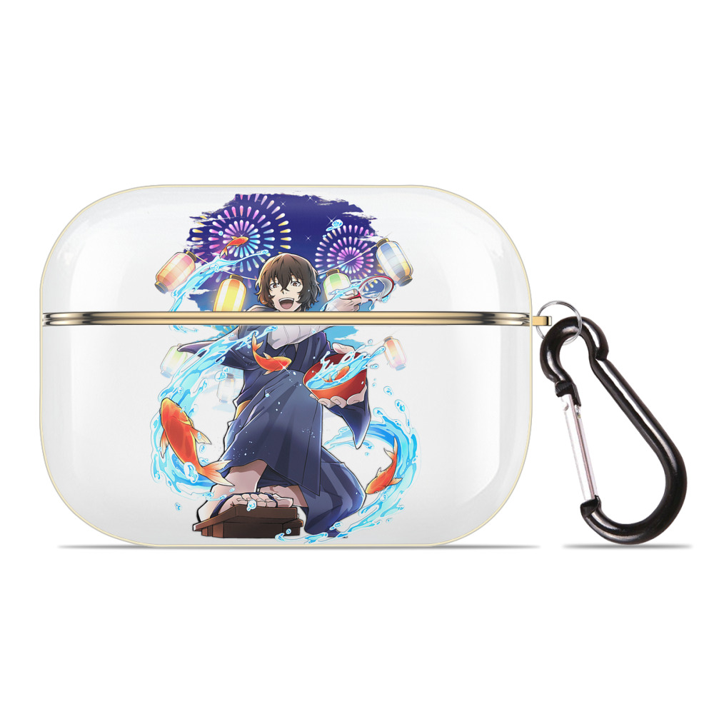 （画像用） 文豪ストレイドッグス Bungo Stray Dogs 【AirPods Pro用】ハードシェル保護ケース｜耐衝撃・防指紋・カラビナ付き商品仕様
