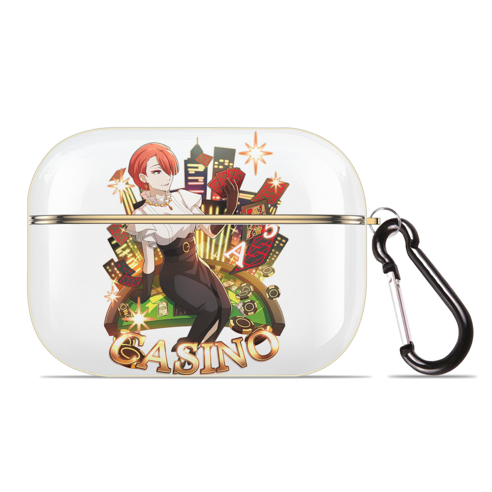 （画像用） 文豪ストレイドッグス Bungo Stray Dogs 【AirPods Pro用】ハードシェル保護ケース｜耐衝撃・防指紋・カラビナ付き商品仕様