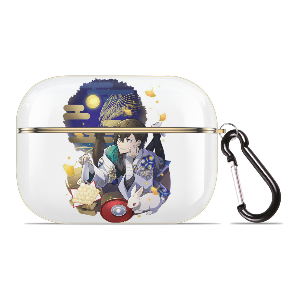 （画像用） 文豪ストレイドッグス Bungo Stray Dogs 【AirPods Pro用】ハードシェル保護ケース｜耐衝撃・防指紋・カラビナ付き商品仕様
