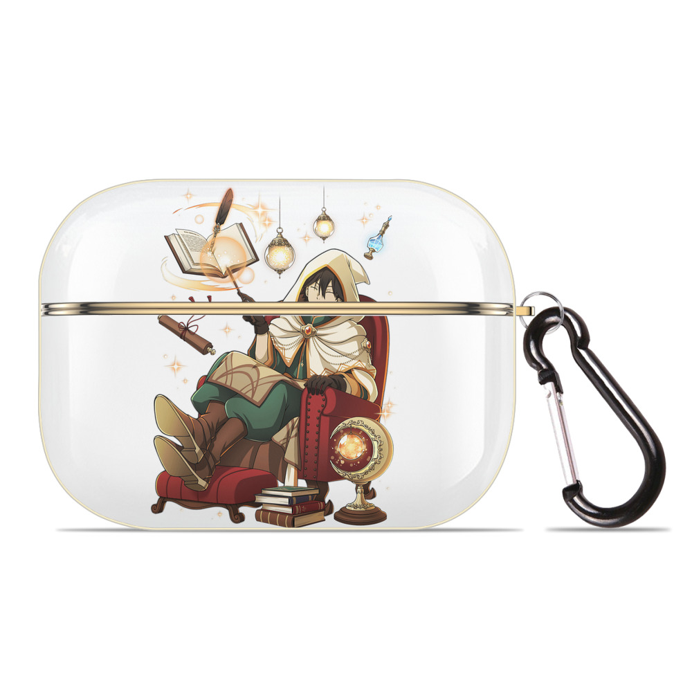 （画像用） 文豪ストレイドッグス Bungo Stray Dogs 【AirPods Pro用】ハードシェル保護ケース｜耐衝撃・防指紋・カラビナ付き商品仕様