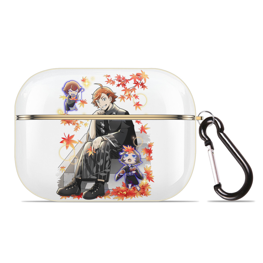（画像用） 文豪ストレイドッグス Bungo Stray Dogs 【AirPods Pro用】ハードシェル保護ケース｜耐衝撃・防指紋・カラビナ付き商品仕様