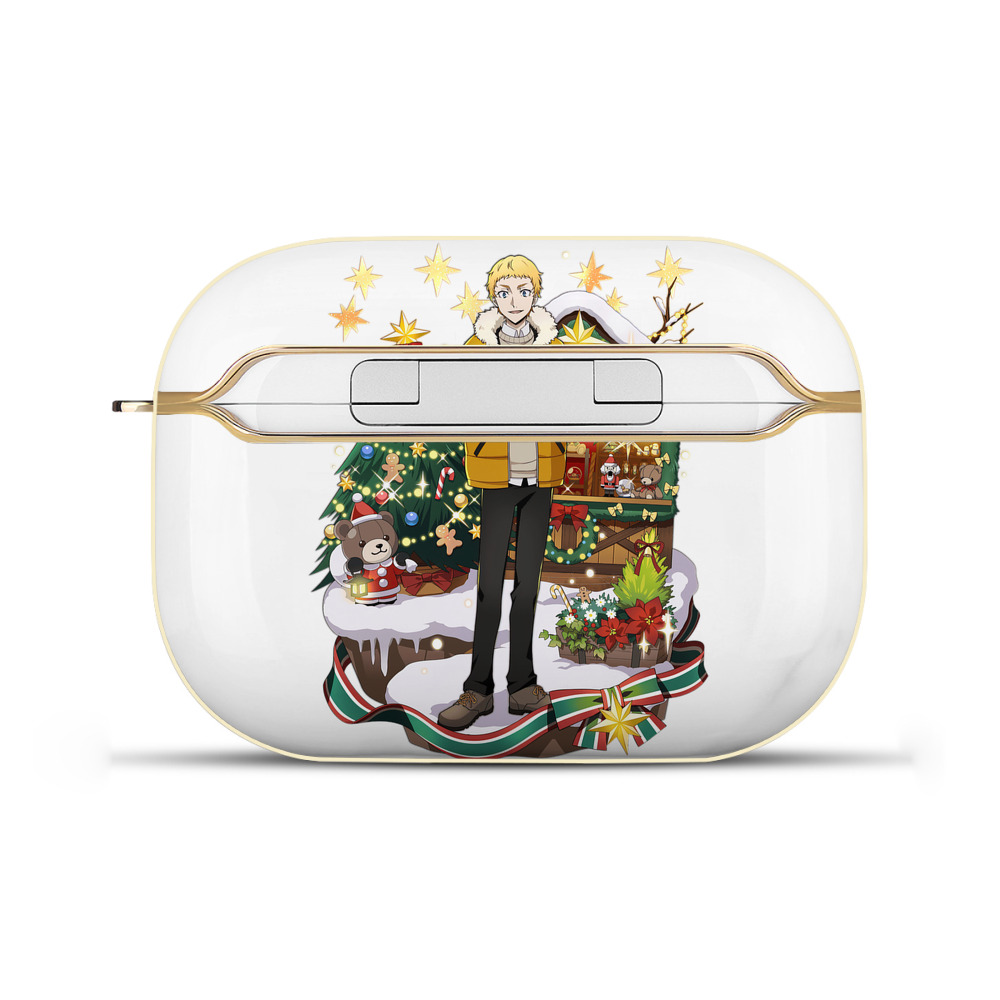 （画像用） 文豪ストレイドッグス Bungo Stray Dogs 【AirPods Pro用】ハードシェル保護ケース｜耐衝撃・防指紋・カラビナ付き商品仕様