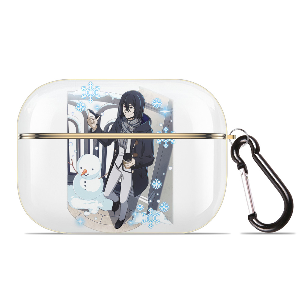 （画像用） 文豪ストレイドッグス Bungo Stray Dogs 【AirPods Pro用】ハードシェル保護ケース｜耐衝撃・防指紋・カラビナ付き商品仕様