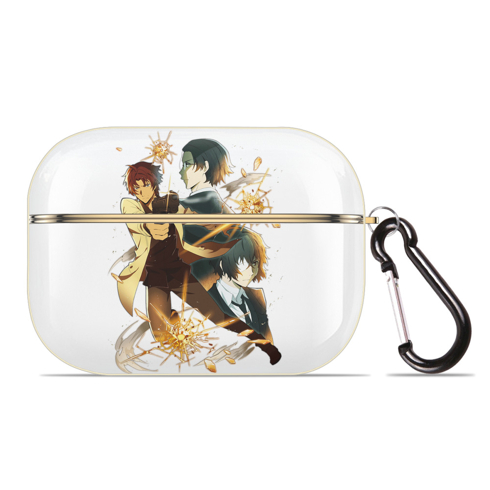 （画像用） 文豪ストレイドッグス Bungo Stray Dogs 【AirPods Pro用】ハードシェル保護ケース｜耐衝撃・防指紋・カラビナ付き商品仕様