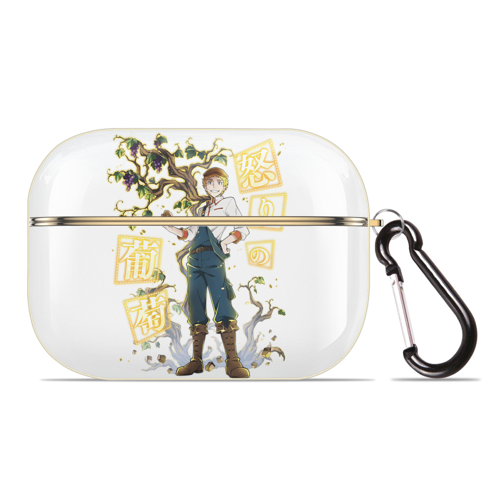 （画像用） 文豪ストレイドッグス Bungo Stray Dogs 【AirPods Pro用】ハードシェル保護ケース｜耐衝撃・防指紋・カラビナ付き商品仕様