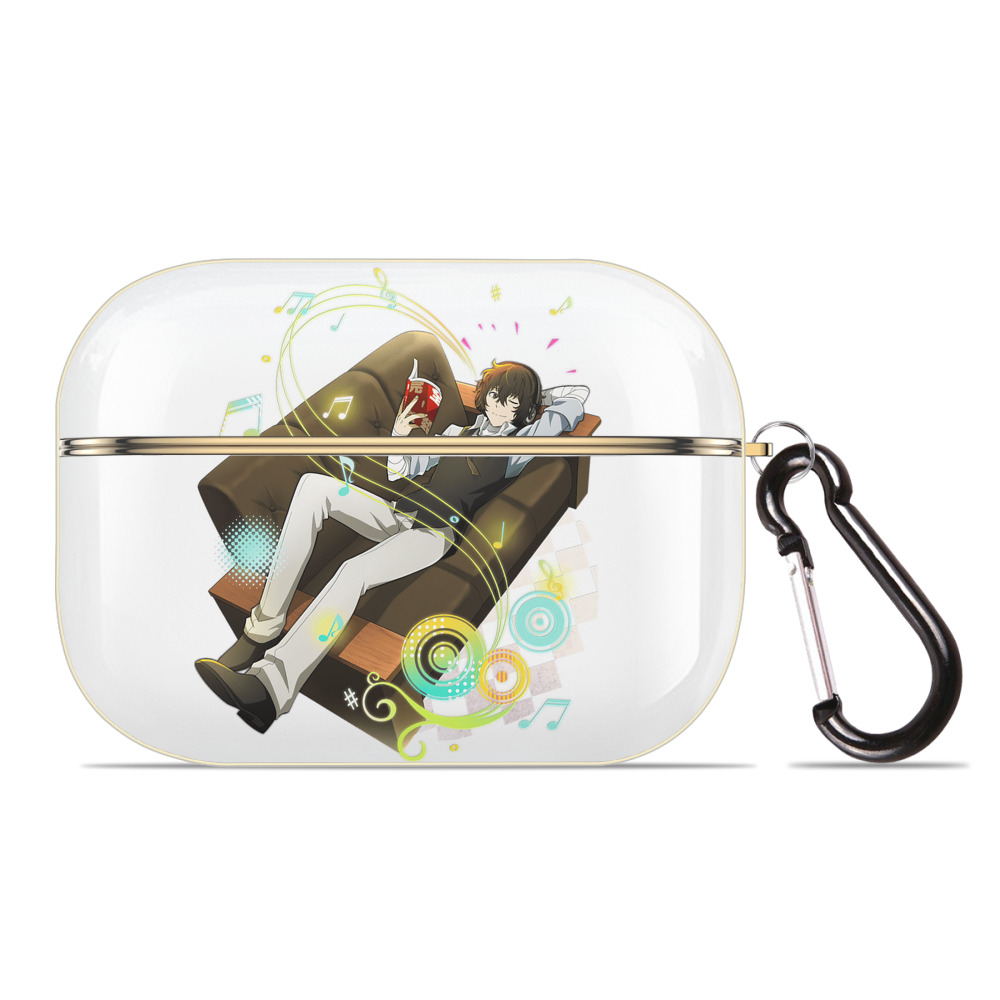 （画像用） 文豪ストレイドッグス Bungo Stray Dogs 【AirPods Pro用】ハードシェル保護ケース｜耐衝撃・防指紋・カラビナ付き商品仕様