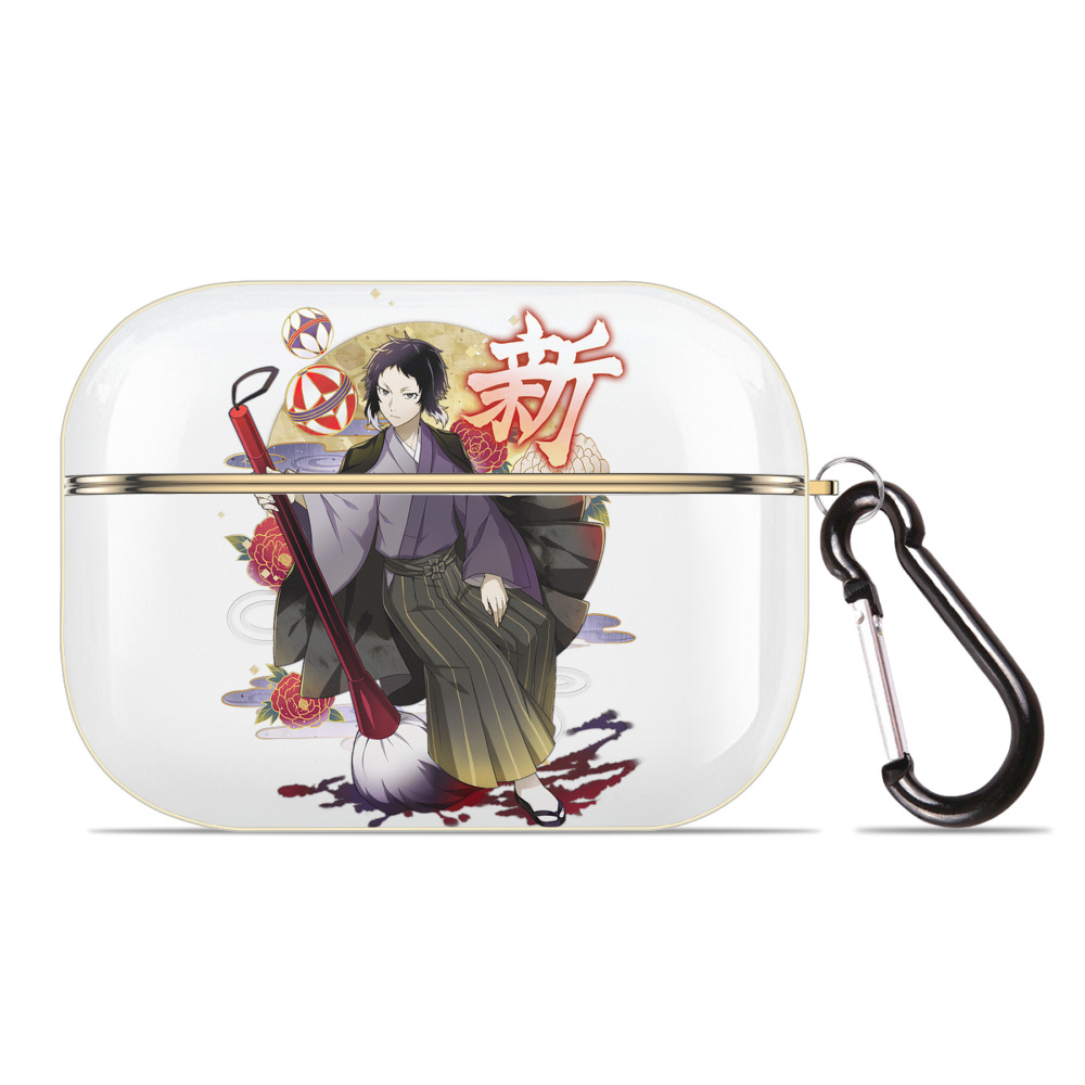 （画像用） 文豪ストレイドッグス Bungo Stray Dogs 【AirPods Pro用】ハードシェル保護ケース｜耐衝撃・防指紋・カラビナ付き商品仕様