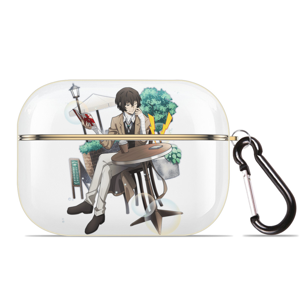 （画像用） 文豪ストレイドッグス Bungo Stray Dogs 【AirPods Pro用】ハードシェル保護ケース｜耐衝撃・防指紋・カラビナ付き商品仕様