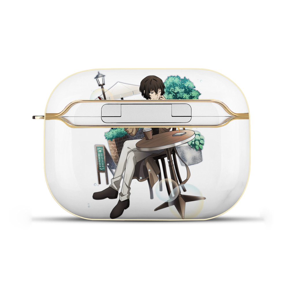 （画像用） 文豪ストレイドッグス Bungo Stray Dogs 【AirPods Pro用】ハードシェル保護ケース｜耐衝撃・防指紋・カラビナ付き商品仕様