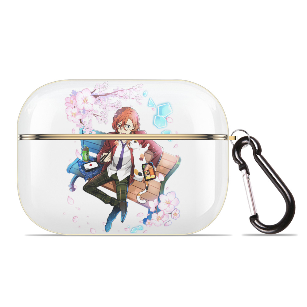 （画像用） 文豪ストレイドッグス Bungo Stray Dogs 【AirPods Pro用】ハードシェル保護ケース｜耐衝撃・防指紋・カラビナ付き商品仕様