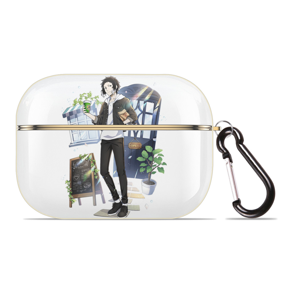 （画像用） 文豪ストレイドッグス Bungo Stray Dogs 【AirPods Pro用】ハードシェル保護ケース｜耐衝撃・防指紋・カラビナ付き商品仕様