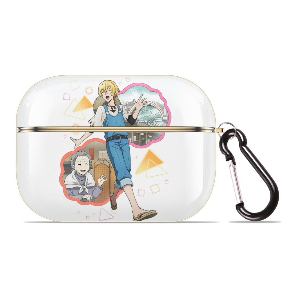 （画像用） 文豪ストレイドッグス Bungo Stray Dogs 【AirPods Pro用】ハードシェル保護ケース｜耐衝撃・防指紋・カラビナ付き商品仕様