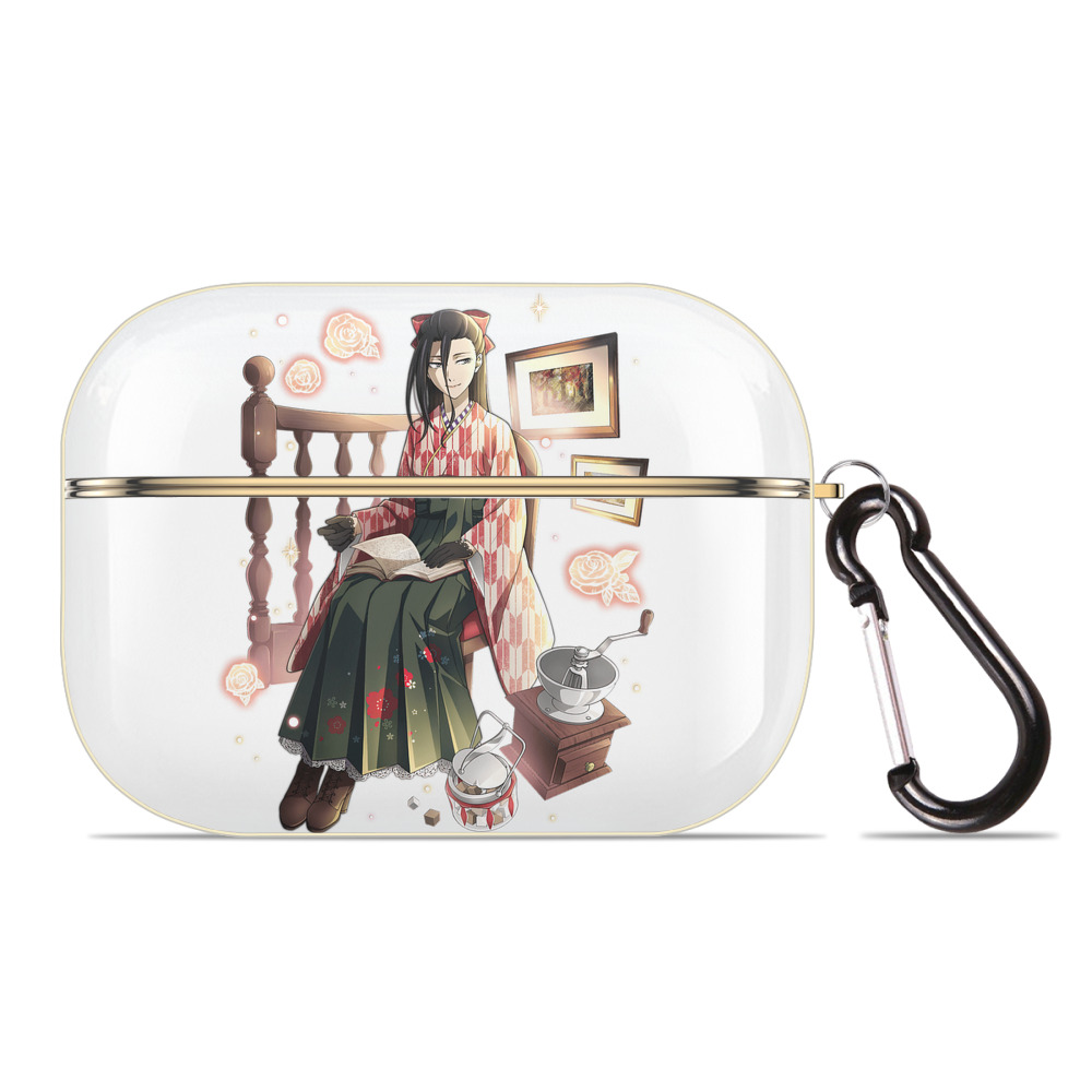 （画像用） 文豪ストレイドッグス Bungo Stray Dogs 【AirPods Pro用】ハードシェル保護ケース｜耐衝撃・防指紋・カラビナ付き商品仕様