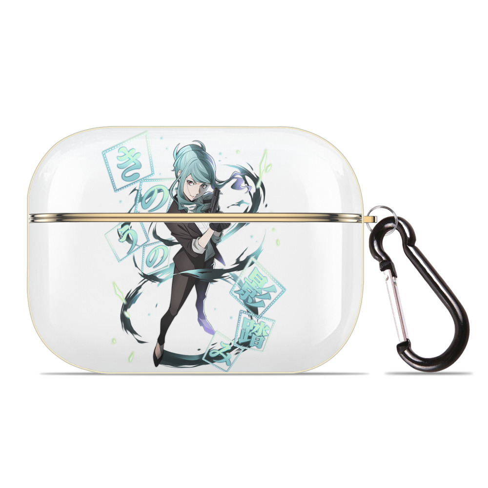 （画像用） 文豪ストレイドッグス Bungo Stray Dogs 【AirPods Pro用】ハードシェル保護ケース｜耐衝撃・防指紋・カラビナ付き商品仕様