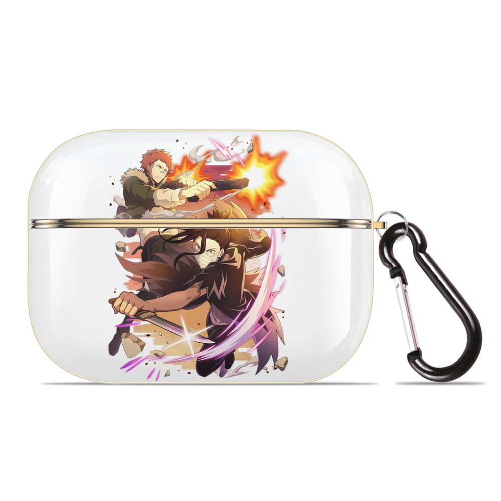 （画像用） 文豪ストレイドッグス Bungo Stray Dogs 【AirPods Pro用】ハードシェル保護ケース｜耐衝撃・防指紋・カラビナ付き商品仕様