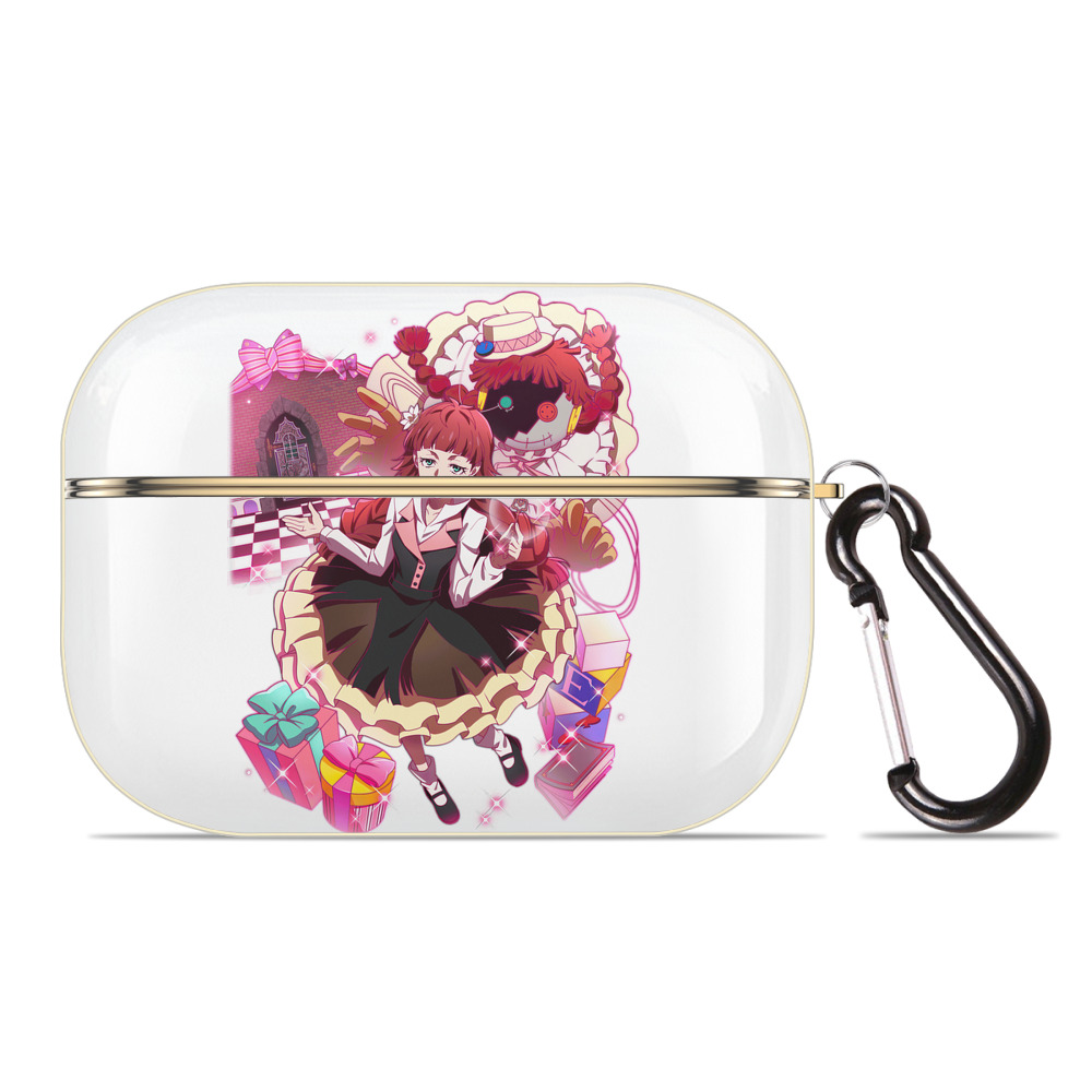 （画像用） 文豪ストレイドッグス Bungo Stray Dogs 【AirPods Pro用】ハードシェル保護ケース｜耐衝撃・防指紋・カラビナ付き商品仕様