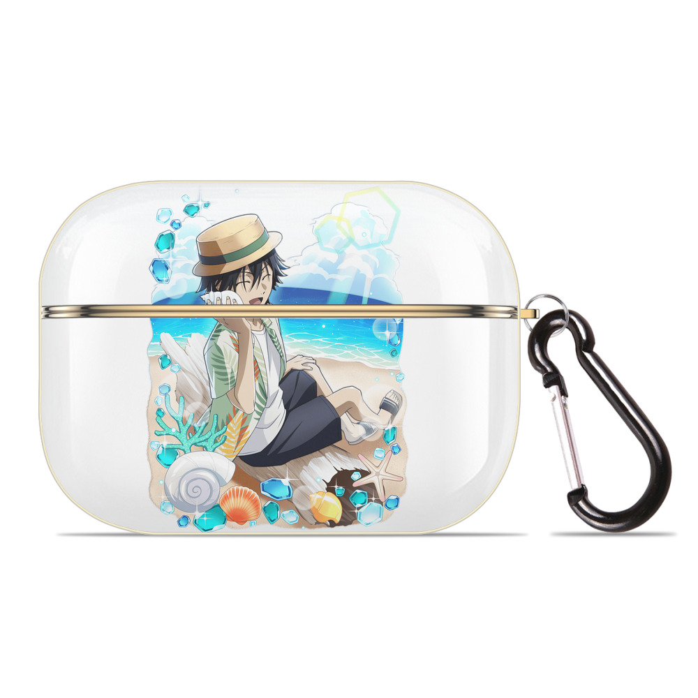 （画像用） 文豪ストレイドッグス Bungo Stray Dogs 【AirPods Pro用】ハードシェル保護ケース｜耐衝撃・防指紋・カラビナ付き商品仕様