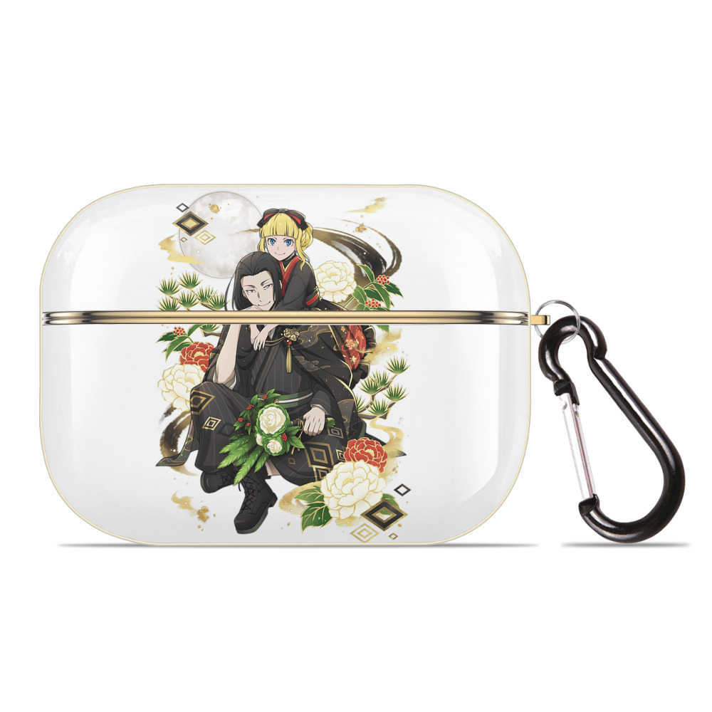 （画像用） 文豪ストレイドッグス Bungo Stray Dogs 【AirPods Pro用】ハードシェル保護ケース｜耐衝撃・防指紋・カラビナ付き商品仕様