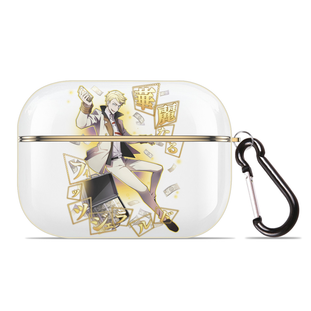 （画像用） 文豪ストレイドッグス Bungo Stray Dogs 【AirPods Pro用】ハードシェル保護ケース｜耐衝撃・防指紋・カラビナ付き商品仕様