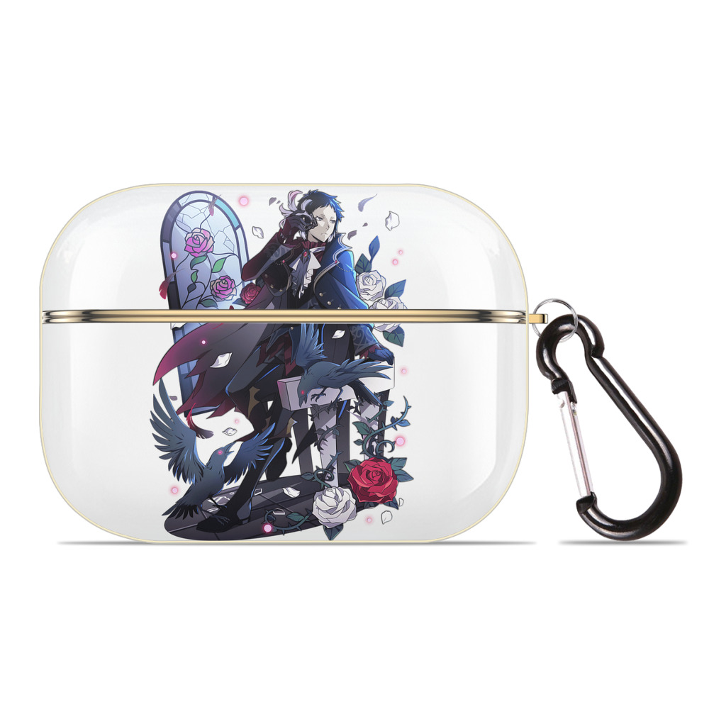 （画像用） 文豪ストレイドッグス Bungo Stray Dogs 【AirPods Pro用】ハードシェル保護ケース｜耐衝撃・防指紋・カラビナ付き商品仕様