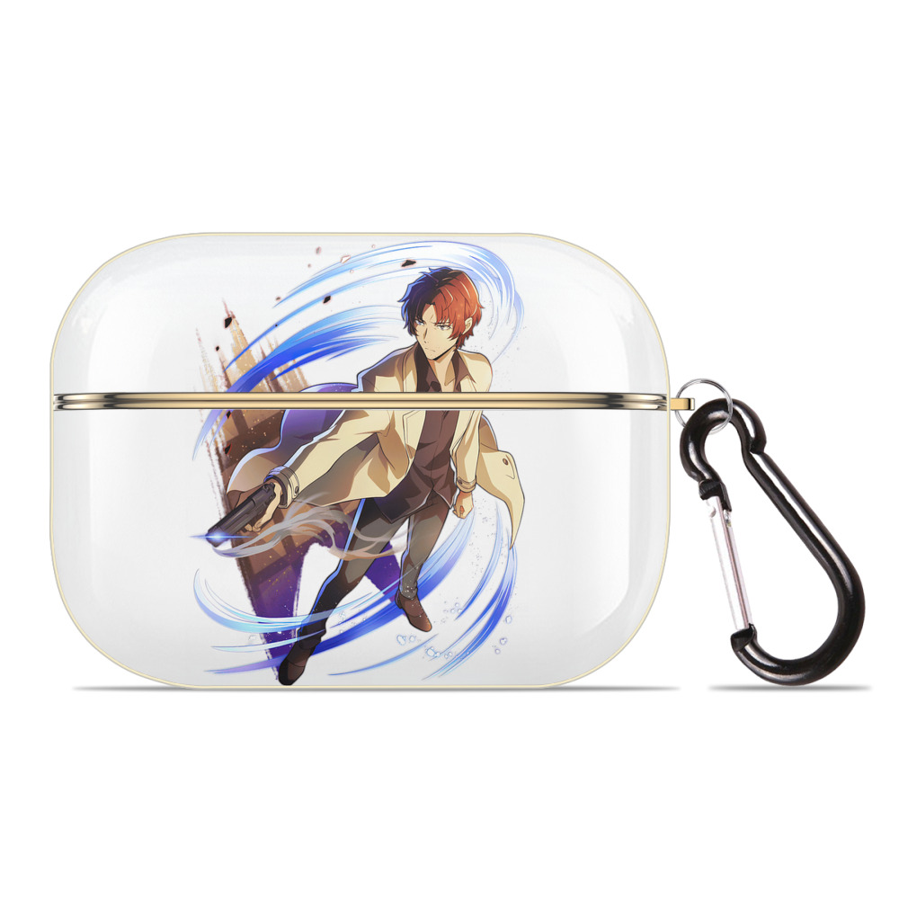 （画像用） 文豪ストレイドッグス Bungo Stray Dogs 【AirPods Pro用】ハードシェル保護ケース｜耐衝撃・防指紋・カラビナ付き商品仕様