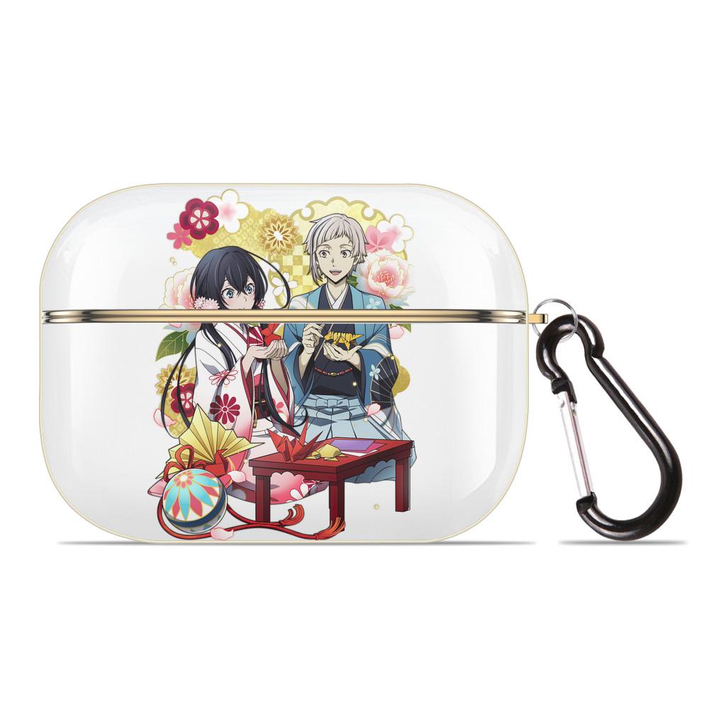 （画像用） 文豪ストレイドッグス Bungo Stray Dogs 【AirPods Pro用】ハードシェル保護ケース｜耐衝撃・防指紋・カラビナ付き商品仕様