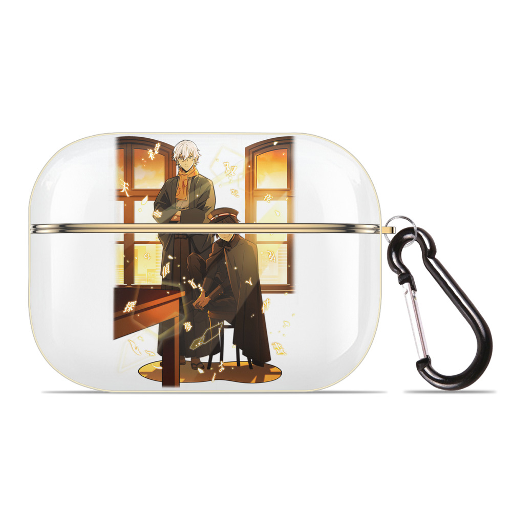（画像用） 文豪ストレイドッグス Bungo Stray Dogs 【AirPods Pro用】ハードシェル保護ケース｜耐衝撃・防指紋・カラビナ付き商品仕様