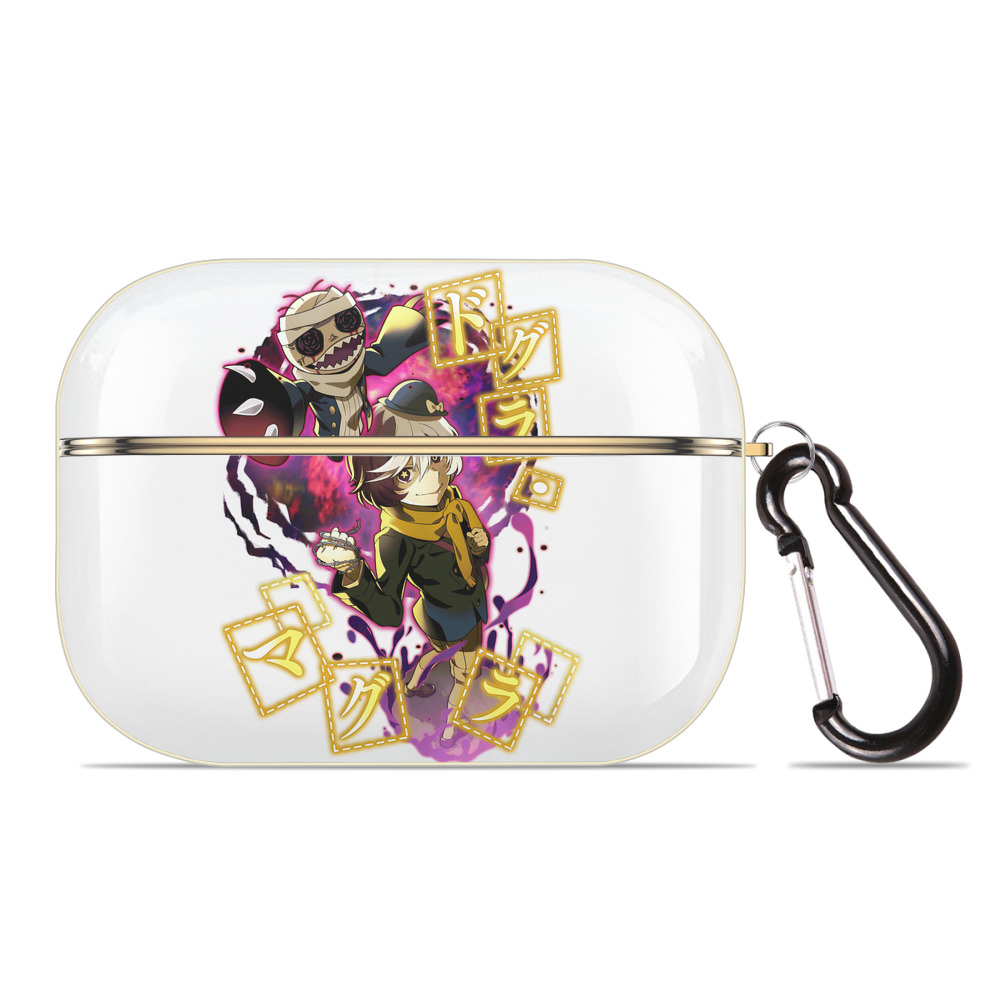 （画像用） 文豪ストレイドッグス Bungo Stray Dogs 【AirPods Pro用】ハードシェル保護ケース｜耐衝撃・防指紋・カラビナ付き商品仕様