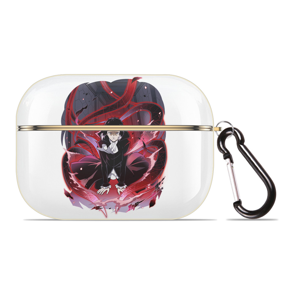 （画像用） 文豪ストレイドッグス Bungo Stray Dogs 【AirPods Pro用】ハードシェル保護ケース｜耐衝撃・防指紋・カラビナ付き商品仕様