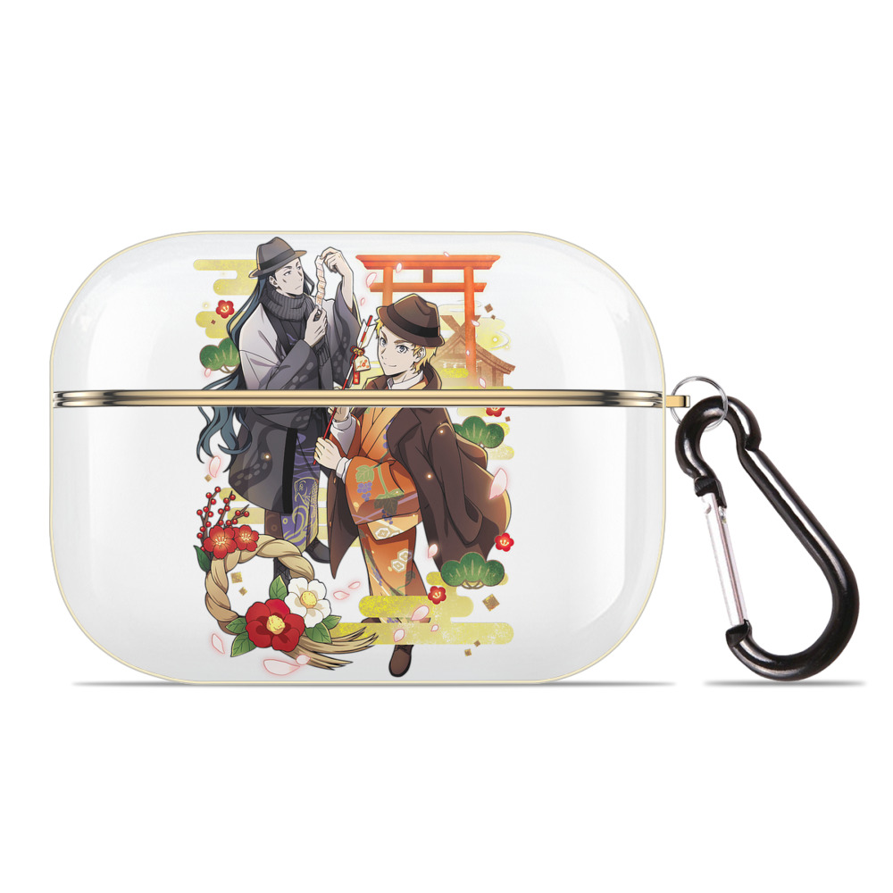 （画像用） 文豪ストレイドッグス Bungo Stray Dogs 【AirPods Pro用】ハードシェル保護ケース｜耐衝撃・防指紋・カラビナ付き商品仕様