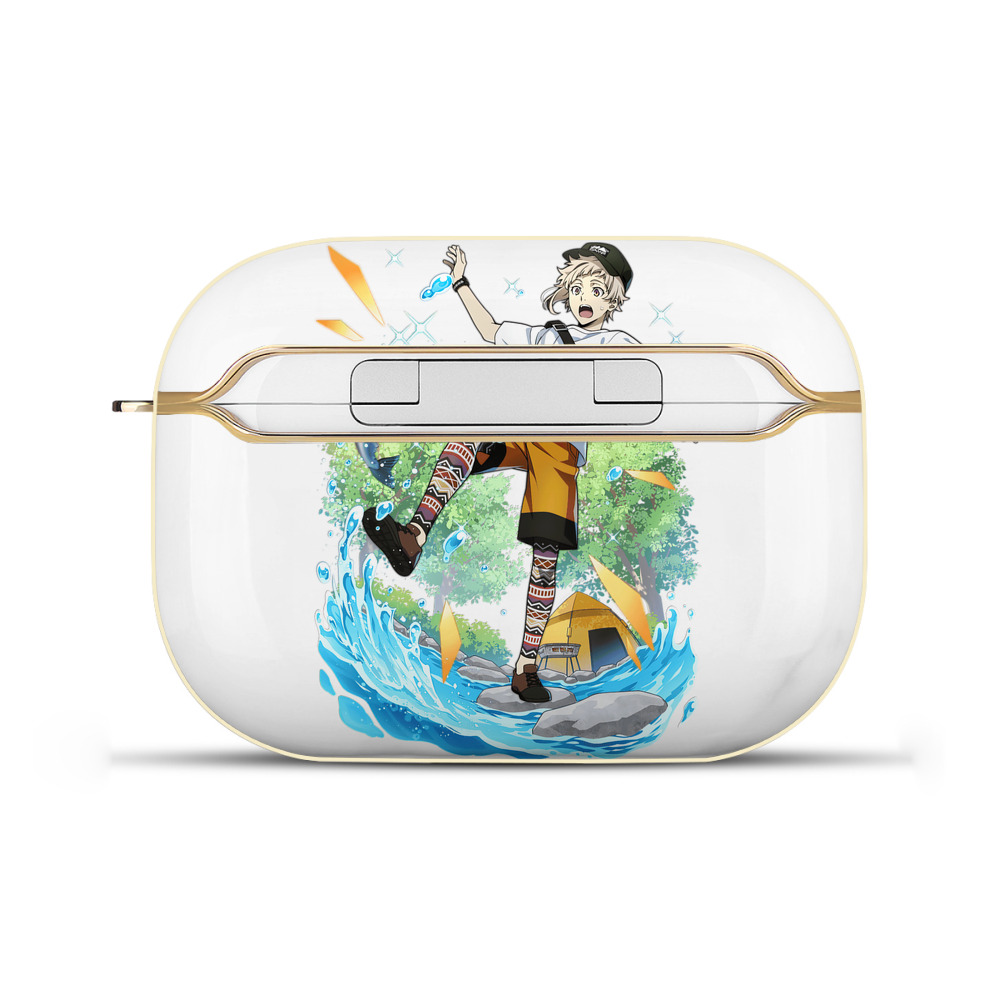 （画像用） 文豪ストレイドッグス Bungo Stray Dogs 【AirPods Pro用】ハードシェル保護ケース｜耐衝撃・防指紋・カラビナ付き商品仕様