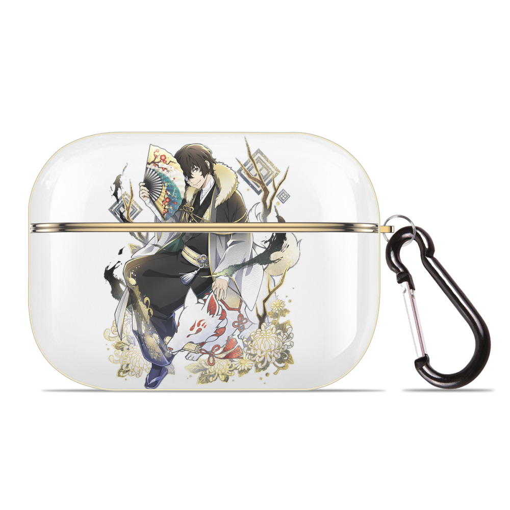 （画像用） 文豪ストレイドッグス Bungo Stray Dogs 【AirPods Pro用】ハードシェル保護ケース｜耐衝撃・防指紋・カラビナ付き商品仕様