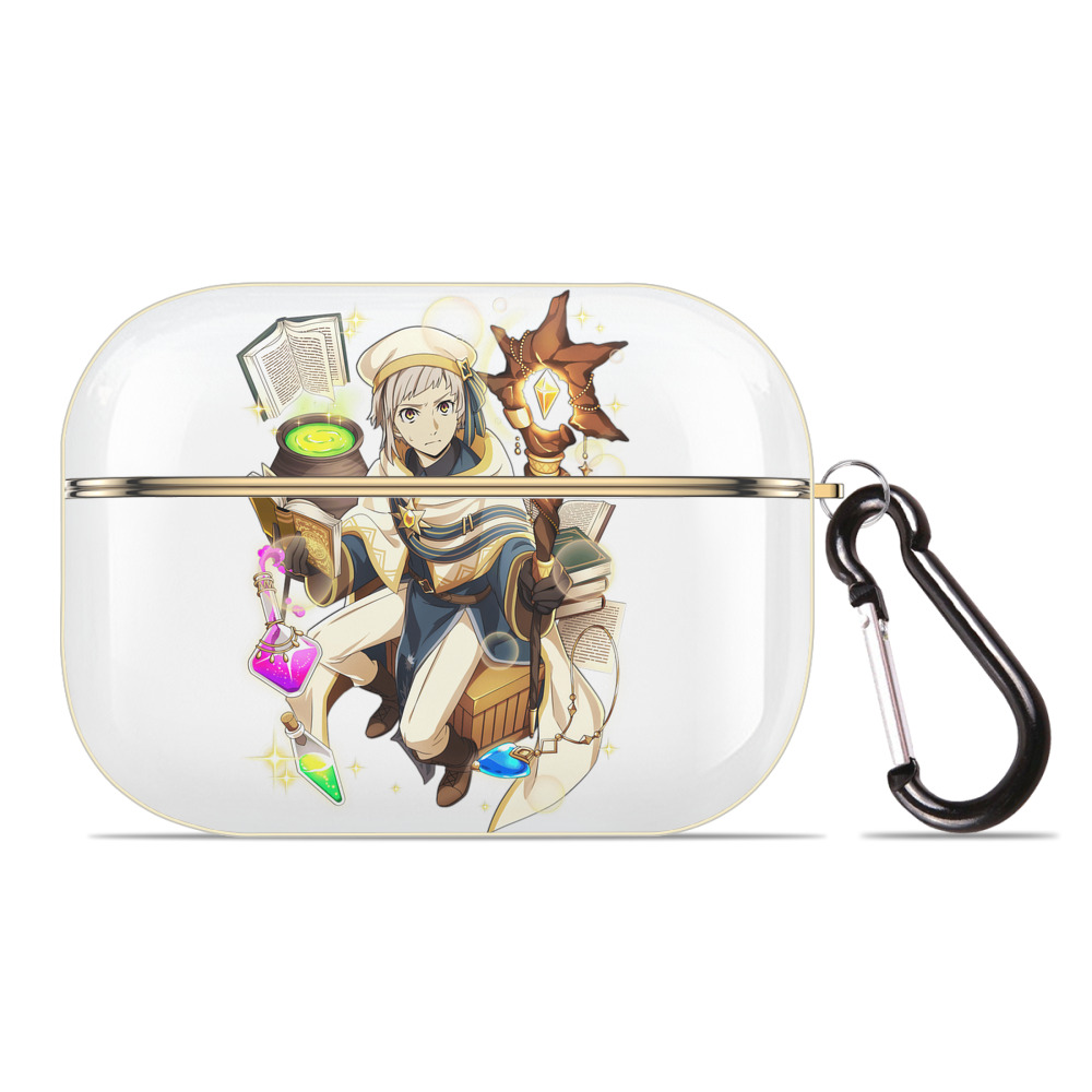 （画像用） 文豪ストレイドッグス Bungo Stray Dogs 【AirPods Pro用】ハードシェル保護ケース｜耐衝撃・防指紋・カラビナ付き商品仕様