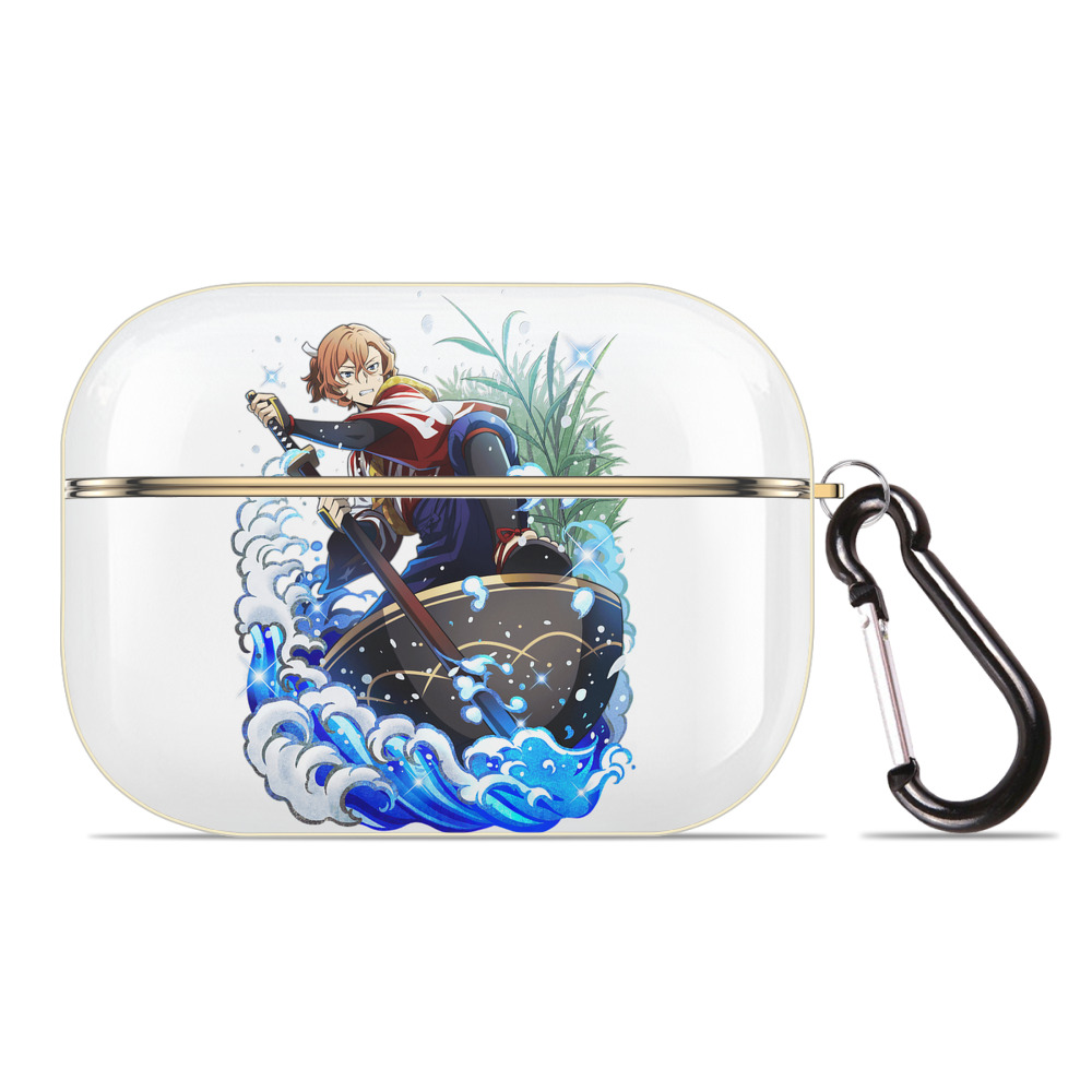 （画像用） 文豪ストレイドッグス Bungo Stray Dogs 【AirPods Pro用】ハードシェル保護ケース｜耐衝撃・防指紋・カラビナ付き商品仕様