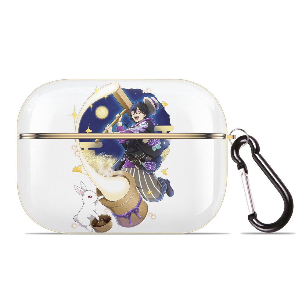 （画像用） 文豪ストレイドッグス Bungo Stray Dogs 【AirPods Pro用】ハードシェル保護ケース｜耐衝撃・防指紋・カラビナ付き商品仕様