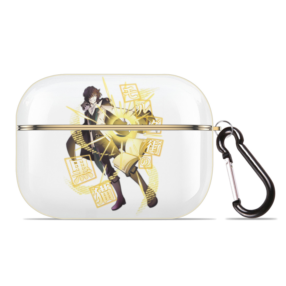 （画像用） 文豪ストレイドッグス Bungo Stray Dogs 【AirPods Pro用】ハードシェル保護ケース｜耐衝撃・防指紋・カラビナ付き商品仕様