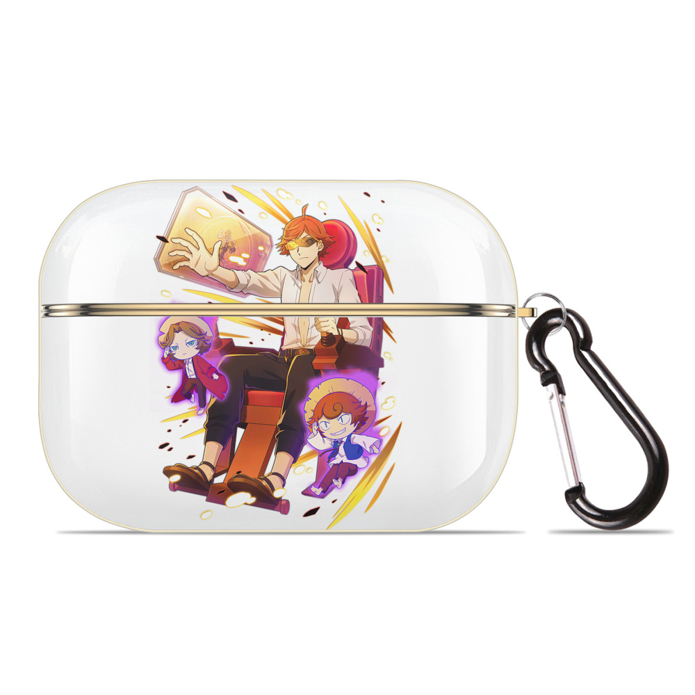 （画像用） 文豪ストレイドッグス Bungo Stray Dogs 【AirPods Pro用】ハードシェル保護ケース｜耐衝撃・防指紋・カラビナ付き商品仕様
