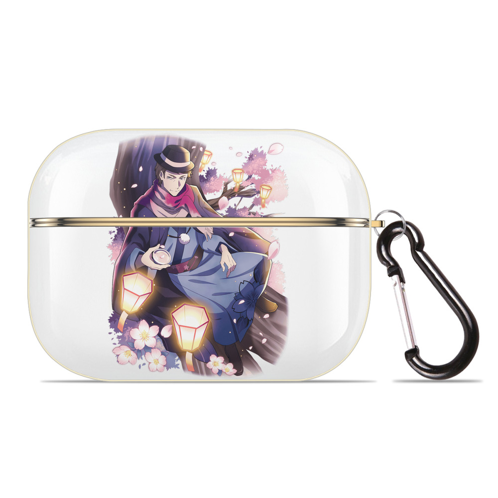 （画像用） 文豪ストレイドッグス Bungo Stray Dogs 【AirPods Pro用】ハードシェル保護ケース｜耐衝撃・防指紋・カラビナ付き商品仕様